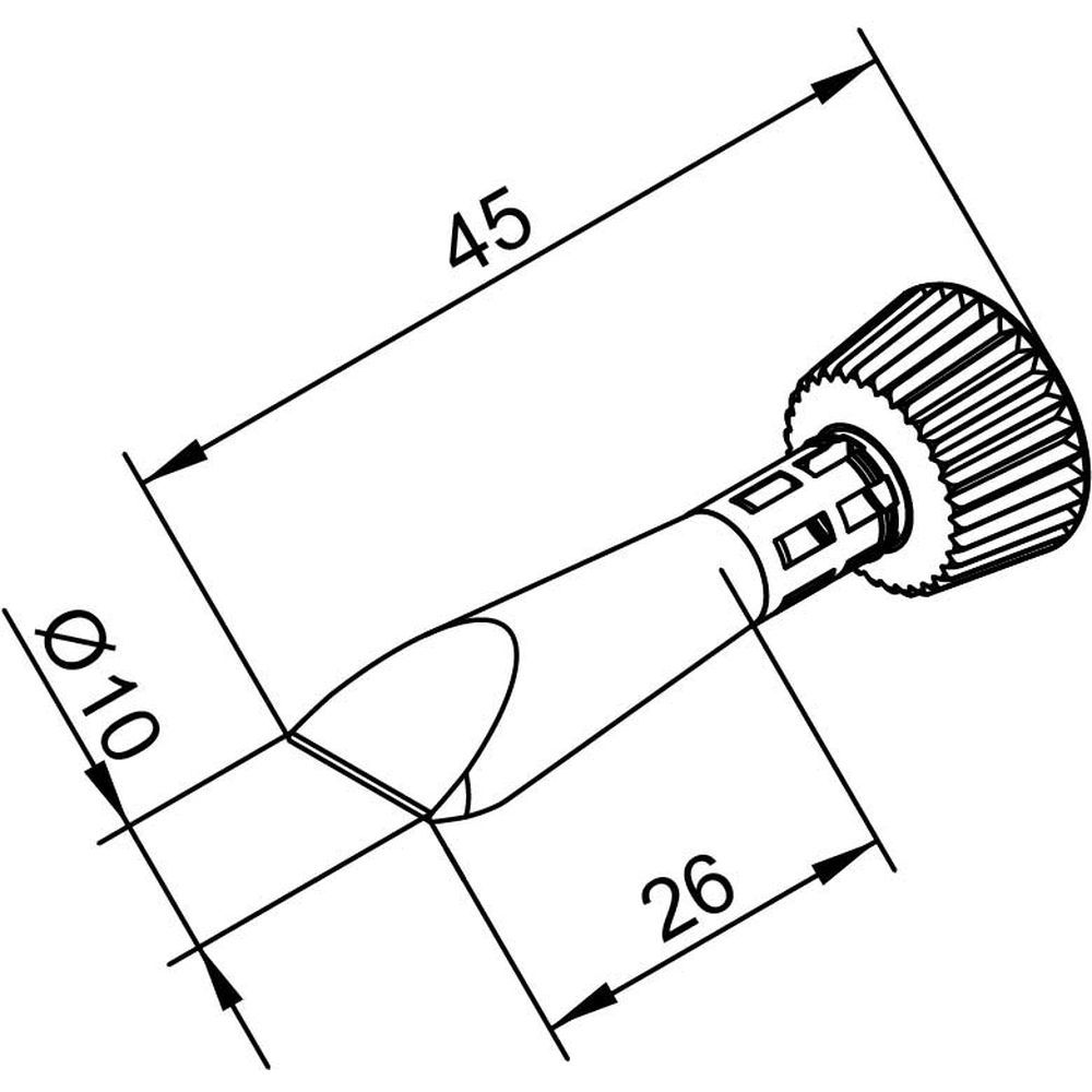 Наконечник ERSA 0102CDLF100C