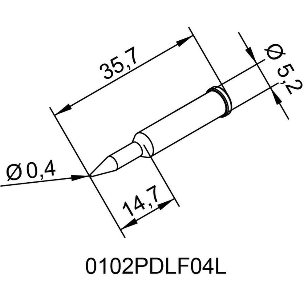 Копия наконечника ERSA d-0102PDLF04L