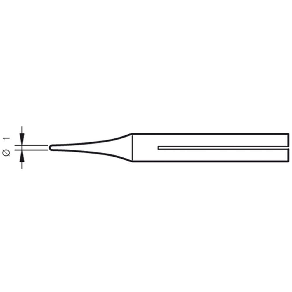 Наконечник JBC B-05D (0150805) для 14ST (конический 1,0 мм)