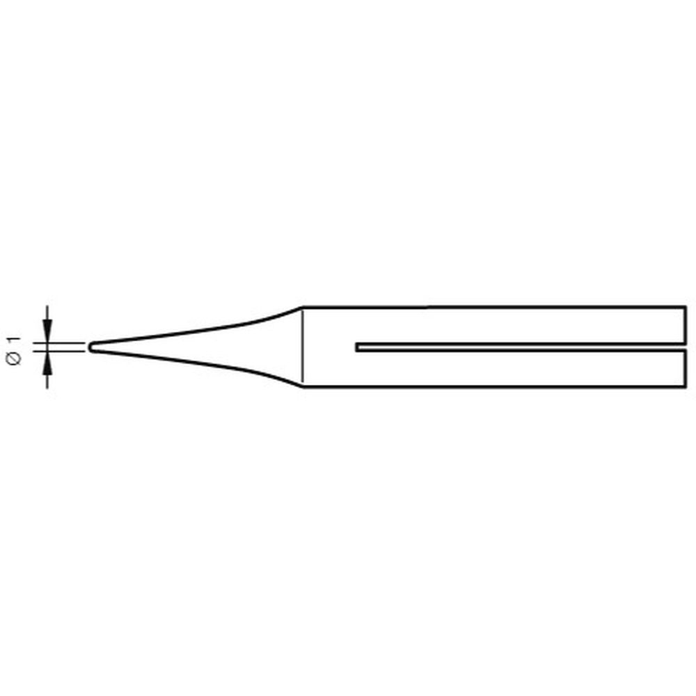 Наконечник JBC R-05D (0390401) для 30ST / 40ST / SL2020 / IN2100 (конический 1,0 мм)