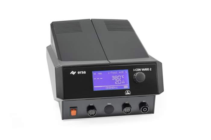 Ersa 0ICV2035A Станция паяльная i-CON VARIO2 MK2,  без инструментов, с воздушной помпой USB