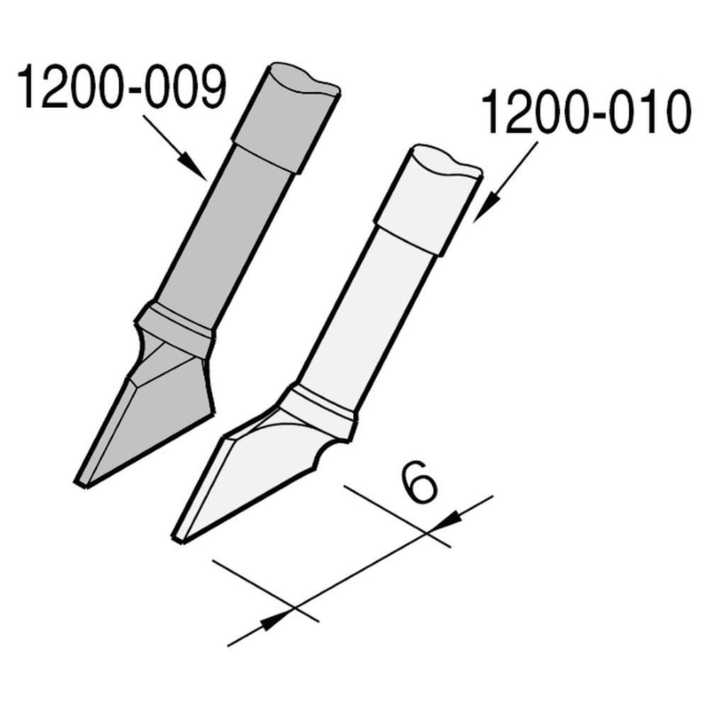 Картридж-наконечник JBC 1200-010 - левый