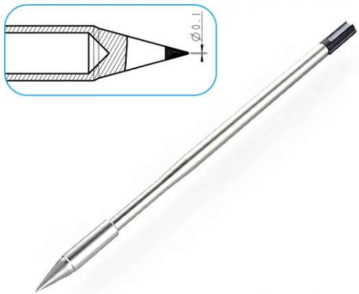 Atten T130-0.1Si. Картридж-наконечник для GT-Y130, конус 0.1мм