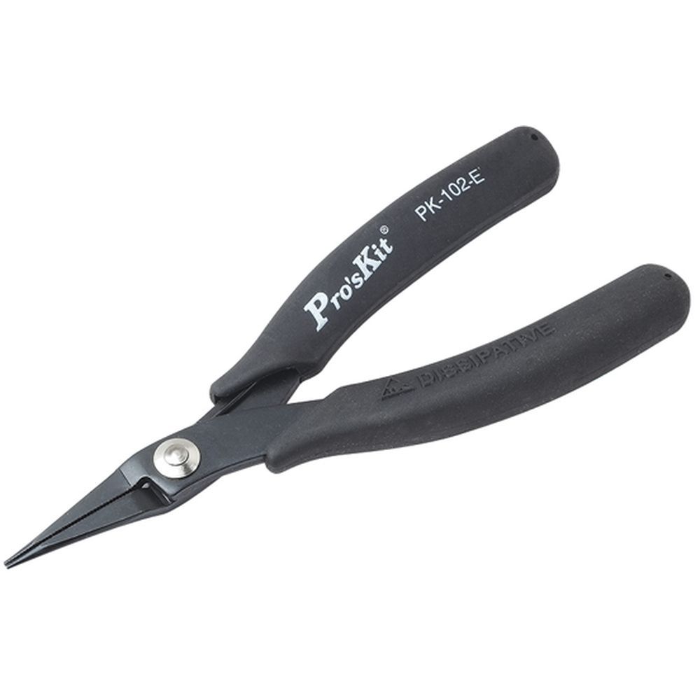 Длинногубцы антистатические ProsKit 1PK-102-E (145 мм.)