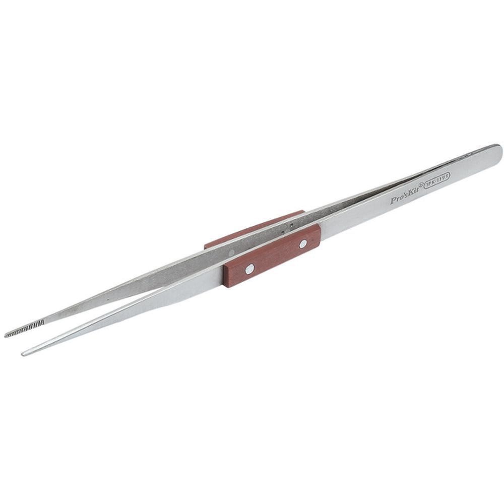 Пинцет удлиненный магнитный Proskit 1PK-119T (200 мм.)