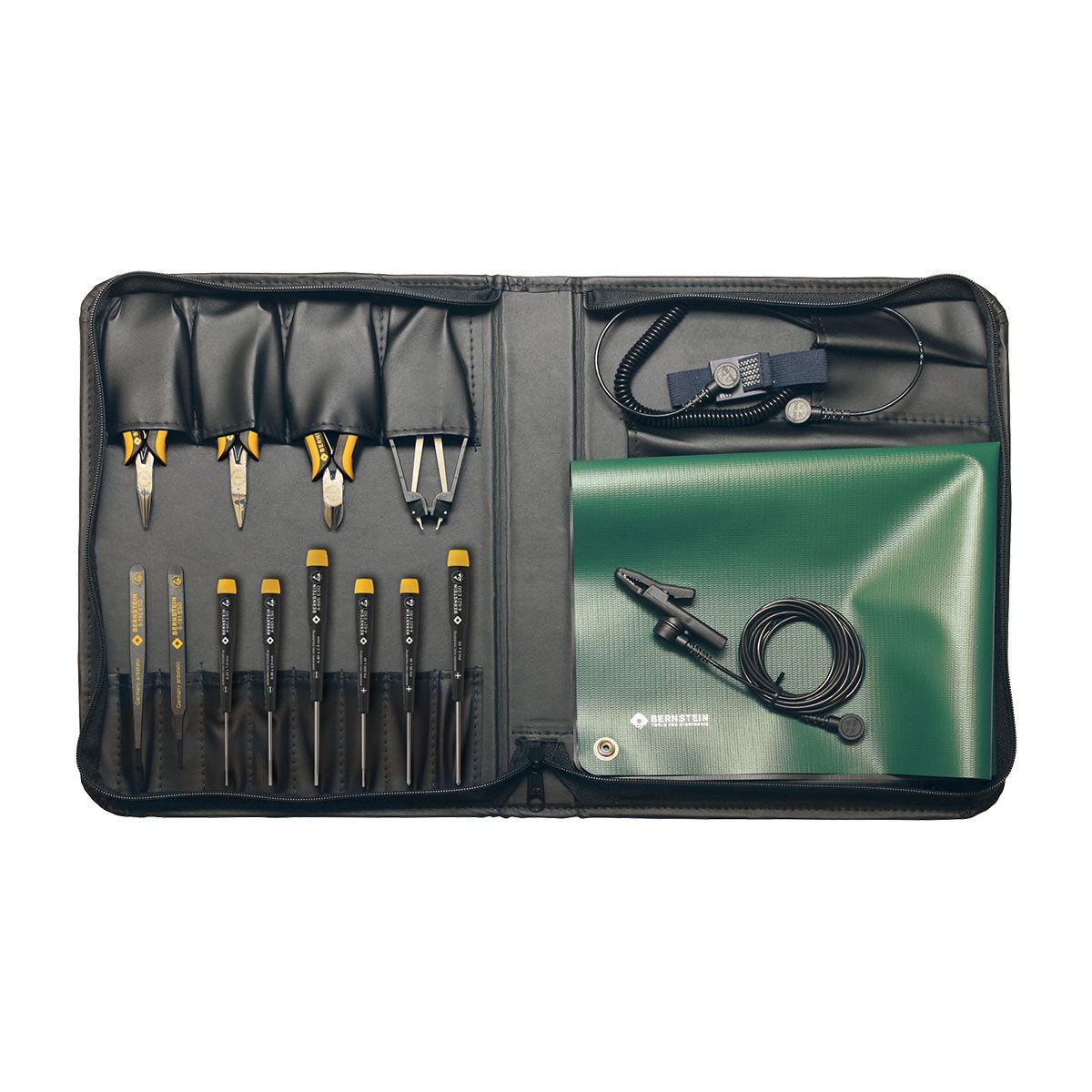 Bernstein 2220. Набор ANTISTATIC с 12 ESD-инструментами и ESD-ковриком