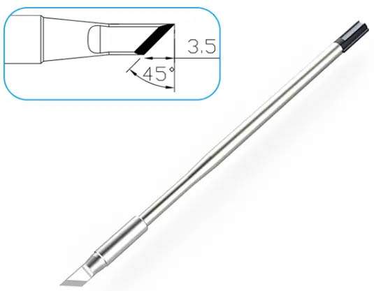 Atten T9130-SK. Картридж-наконечник для ST-1509, ножевидный 3.5 х 15мм