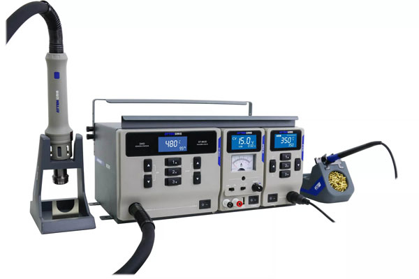 Atten MS-500. Паяльная станция 2 термоинструментами + источник питания125Вт