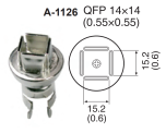 Atten A-1126 ROHS. Насадка-сопло A1126, QFP 14х14мм