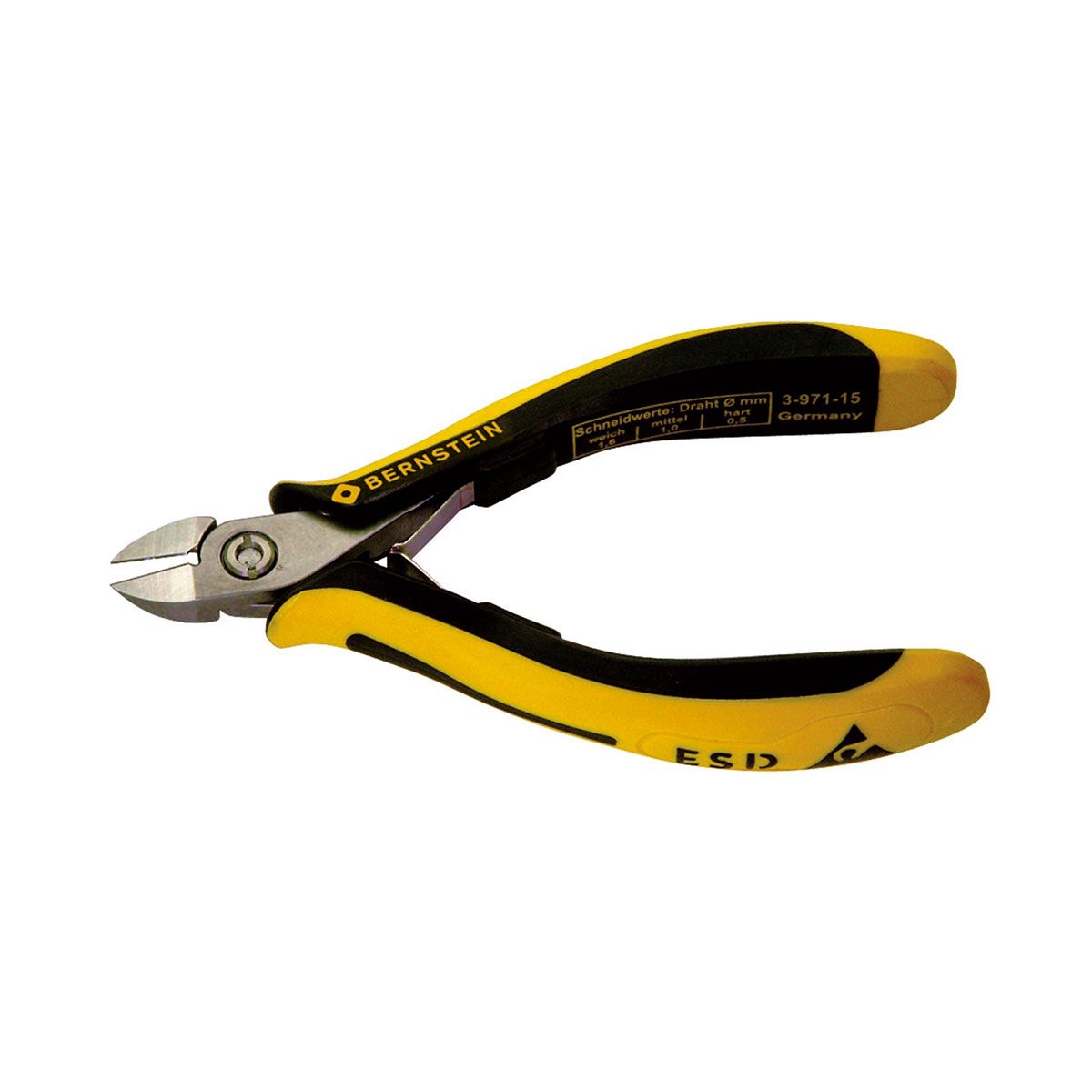 Bernstein 3-971-15. Бокорезы ESD TECHNICline 125 мм закругленные 