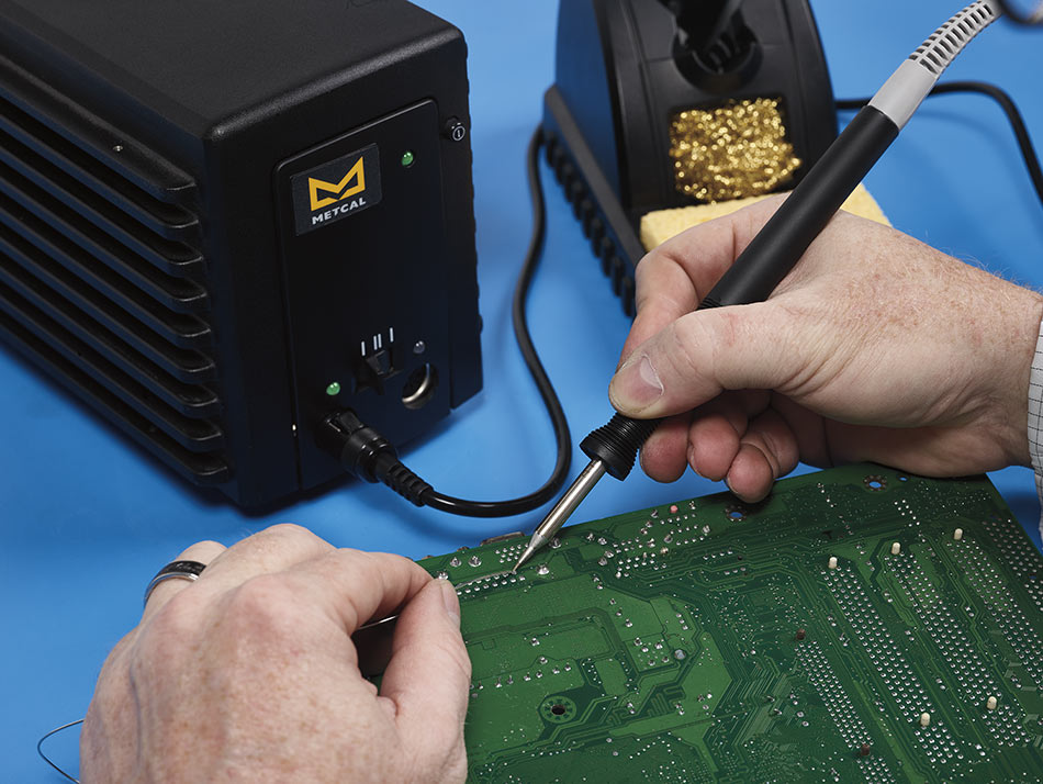 METCAL MFR-1351. Паяльная станция MFR-1351 с паяльниками MFR-H5-DS и MFR-H1-SC2