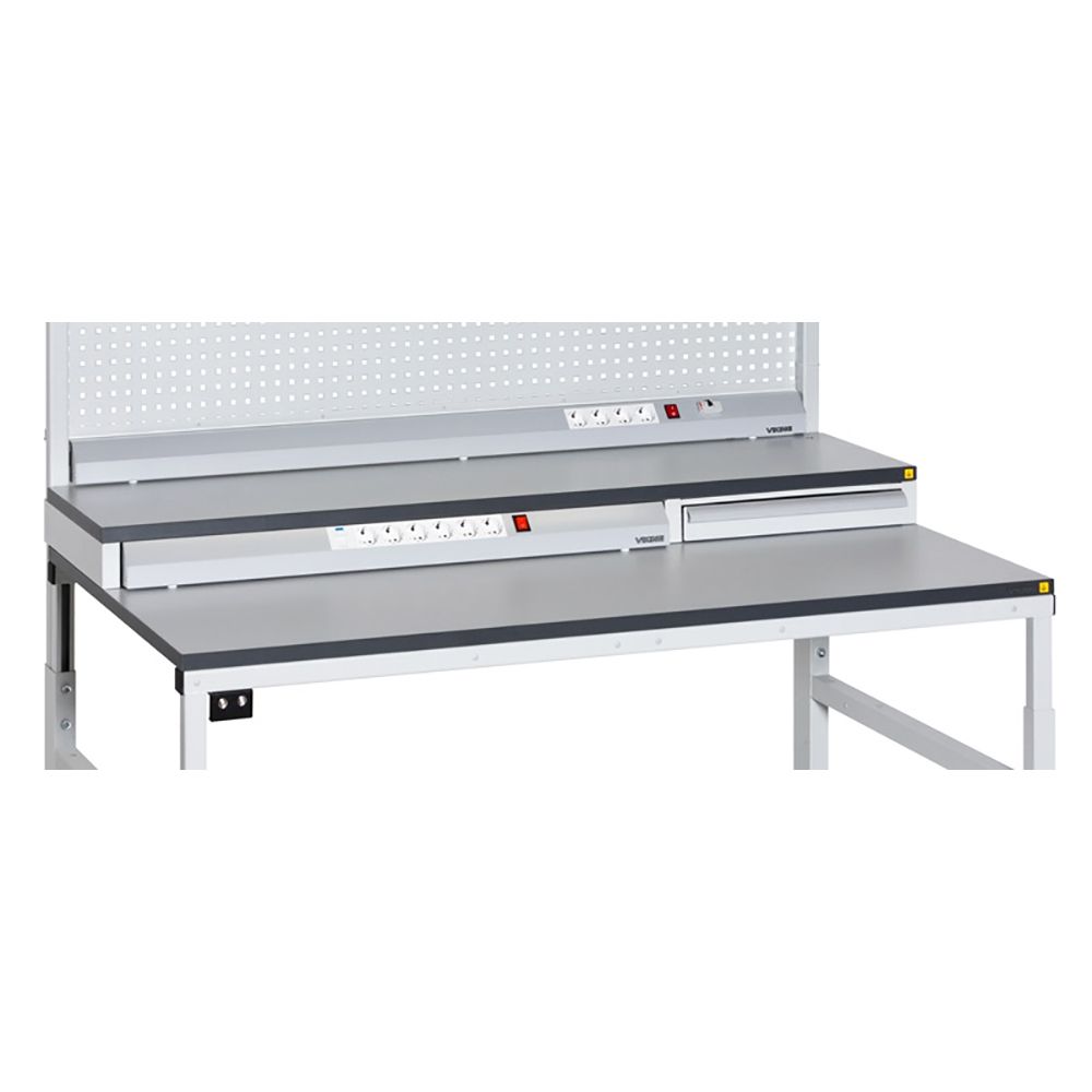 Приборно-инструментальная антистатическая полка ПО-ИП-12-4 ESD