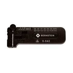 Bernstein 5-542. Высокоточный инструмент для снятия изоляции ESD PLUS с регулируемой глубиной обрезки до 15 мм