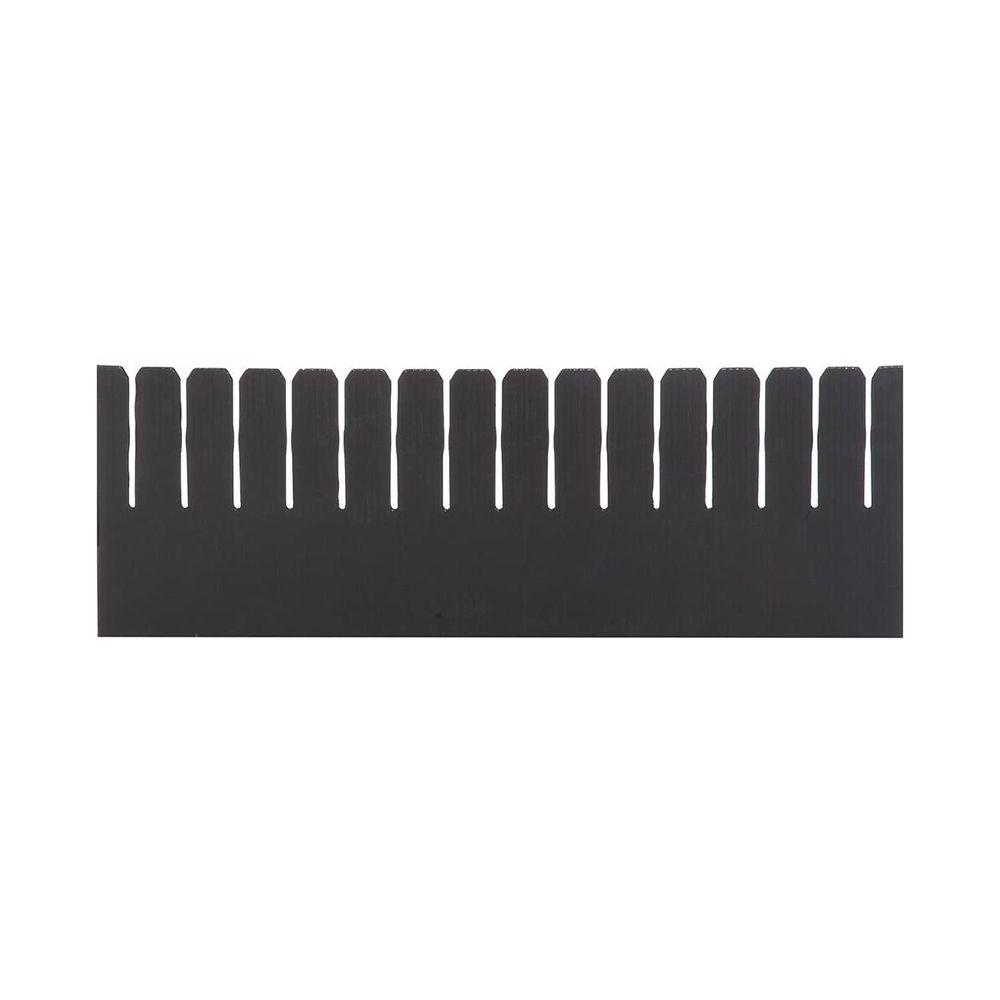 Warmbier 5420.253.20.80. Warmbier Gefache, ESD, Kurzsteg, 253 x 80 x 3 mm