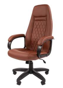 Офисное кресло CHAIRMAN 950LT, экокожа, коричневый