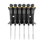 Bernstein 6-610. Набор отверток антистатических ESD (плоская) на пластиковом держателе (6 предметов)