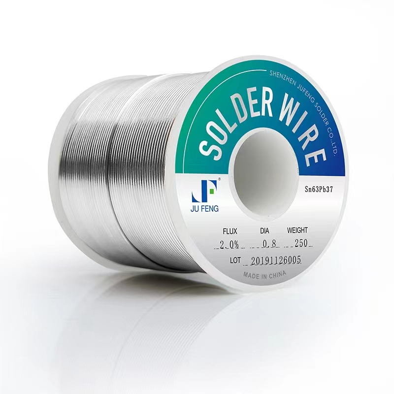 Припой Jufeng Sn62Pb36,05Ag1,95 флюс:2% (0RL0) 0,75мм 250г