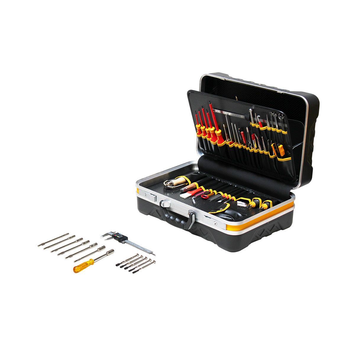 Bernstein 6400. Набор инструментов TECHNIK в чемодане PROTECTION (76 предметов)