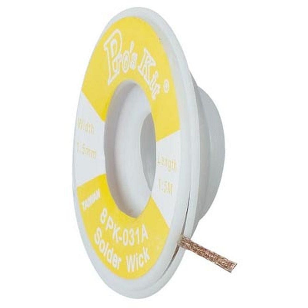 Оплетка для удаления припоя ProsKit 8PK-031A (1.5мм.)