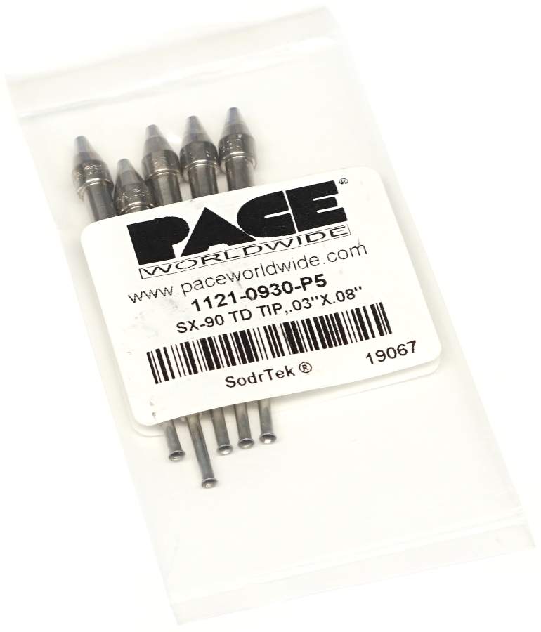 PACE 1121-0930-P5. Наконечник SX100/90 TD 2,03мм, отв. 0.76мм (уп. 5шт)
