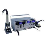 Atten MS-300. Паяльная станция ATTEN MS-300, 2 термоинструмента + источник питания 56Вт