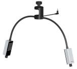 Inspectis HD-126. Подсветка точечная, двойная, на гибком кронштейне, LED, диммер