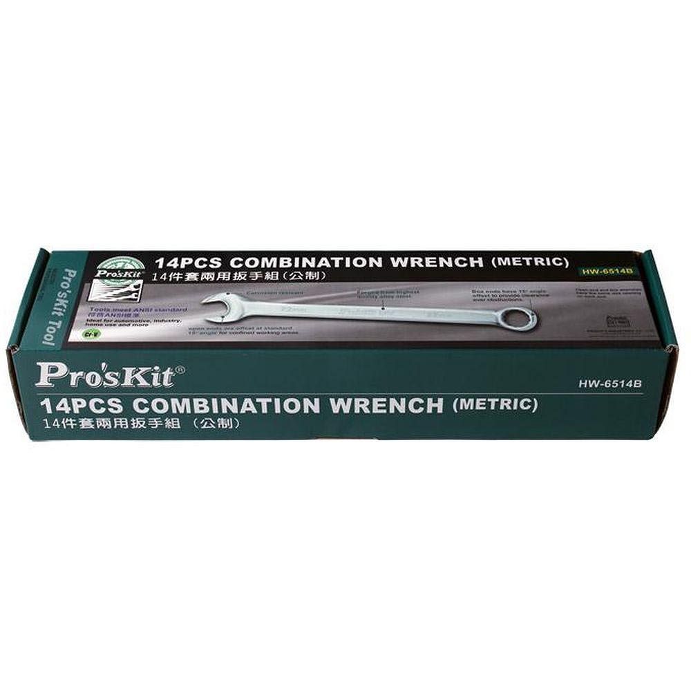 Набор гаечных ключей ProsKit HW-6514B