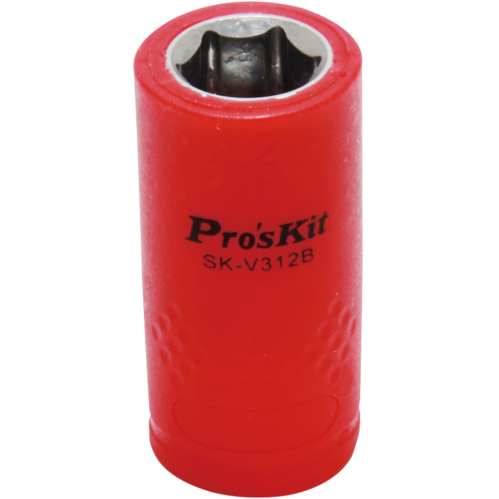 Изолированная 3/8 дюйма торцевая головка  Proskit SK-V312B 12 мм (1000 В - VDE)