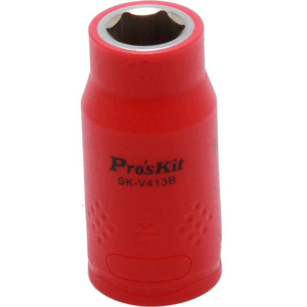 Изолированная 1/2 дюйма торцевая головка  Proskit SK-V413B 13 мм (1000 В - VDE)