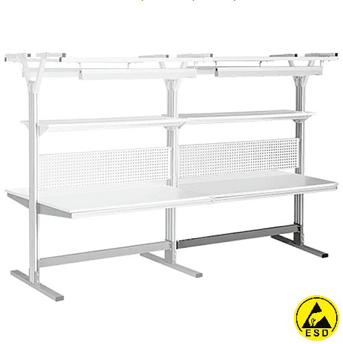 Комплект АЛЬЯНС антистатический дополнительный со светодиодным светильником с быстроразъемом АЛ/Д-С2-18-7 ESD