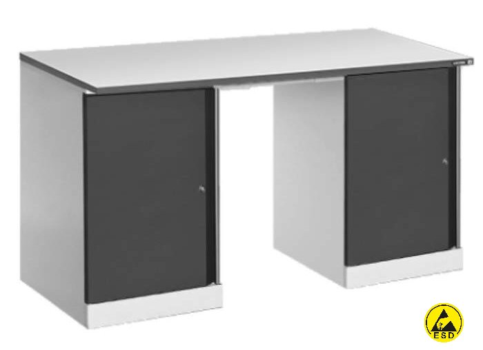 Стол рабочий КОНСТАНТ антистатический СР-18-7+ТМБ-01+ТМБ-01 ESD