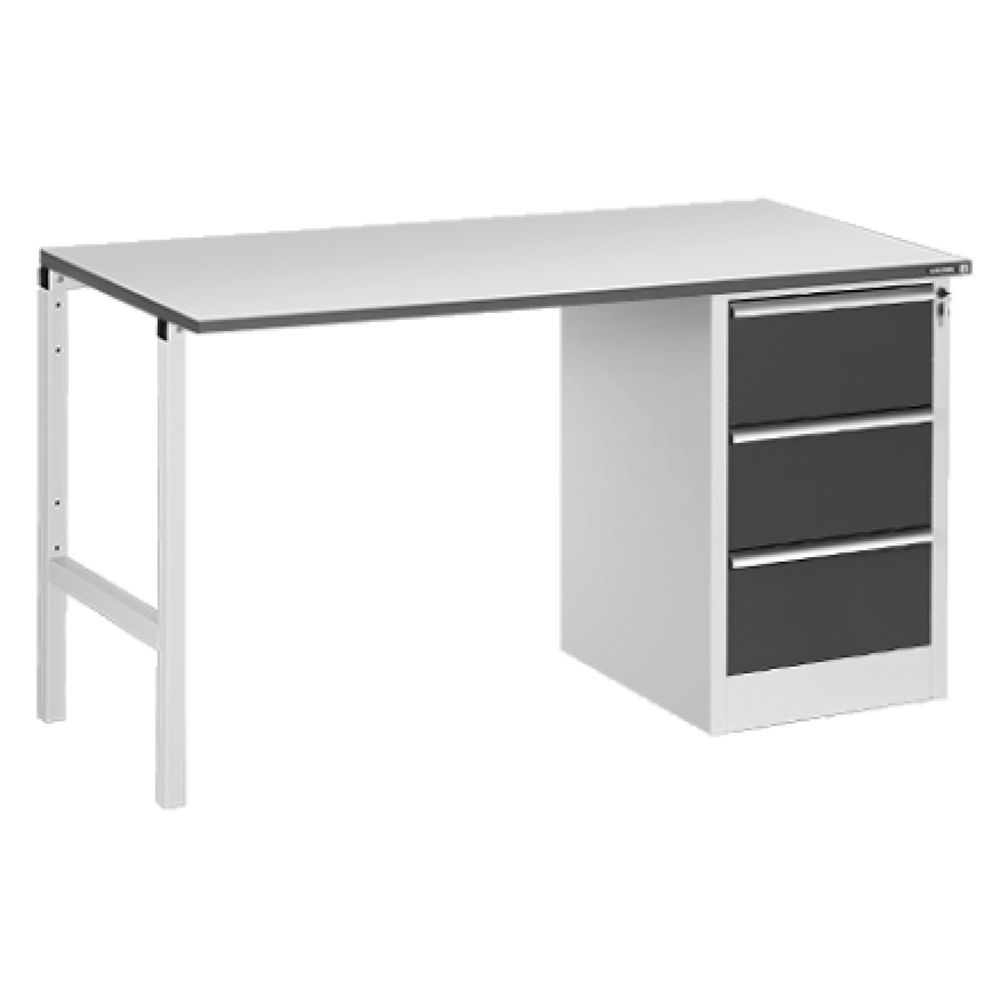 Стол рабочий КОНСТАНТ антистатический CP-15-7+ДР-03 ESD