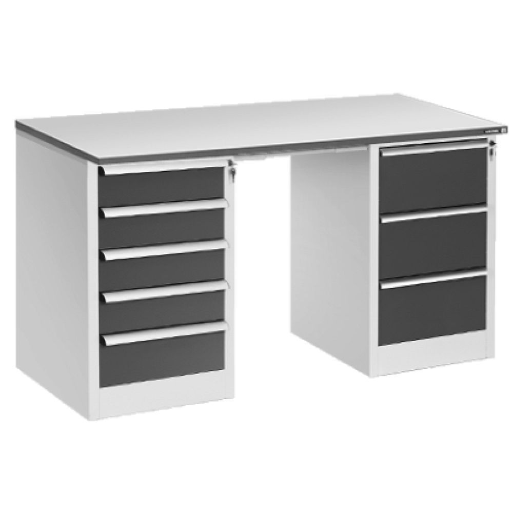 Стол рабочий КОНСТАНТ антистатический CP-15-7+ДР-05+ДР-03 ESD