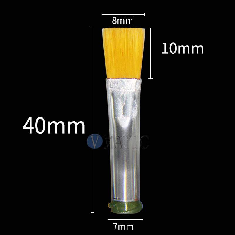 VMATIC VCBT25MF6 Наконечник дозатора плоская кисть 6мм жесткая 25G 0.25мм (10шт)