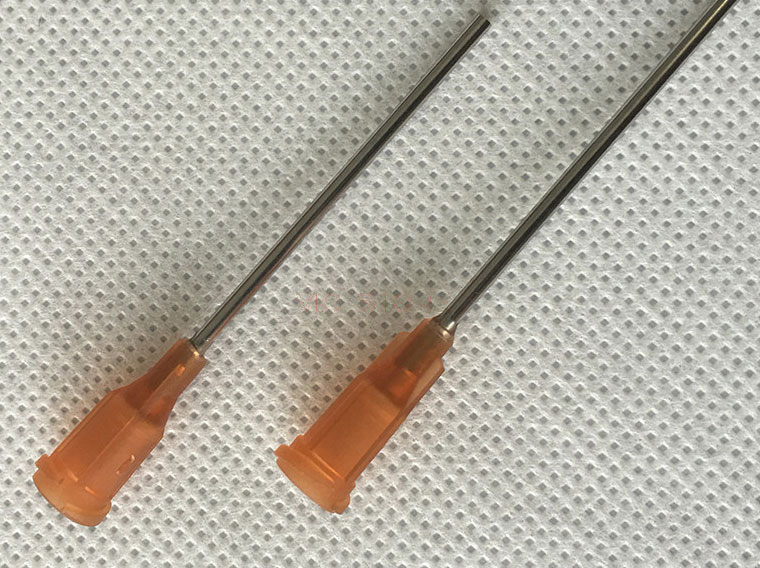 VMATIC VCL15150. Наконечник дозатора TE 15G X 1 1/2" AMBER DIAM 1.36 x 1.80MM (QTY=50)