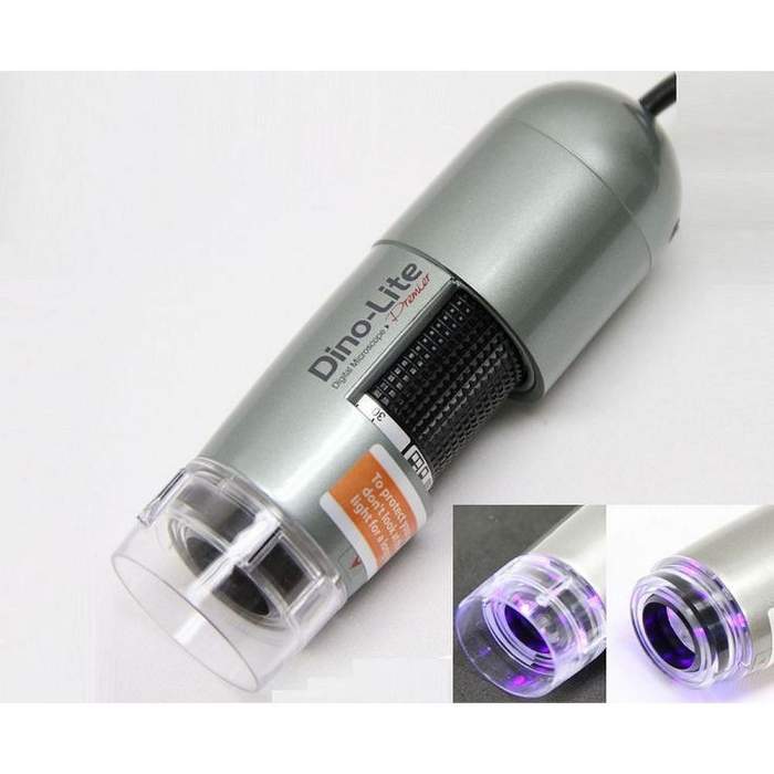 Dino-Lite AD4113T-I2V. Микроскоп Premier 1,3 Мп с ультрафиолетовым (UV 400 нм) и инфракрасным (IR 940 нм) излучением