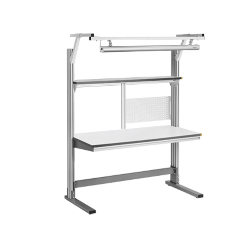 Комплект АЛЬЯНС со средней стойкой и светодиодным светильником АЛ-СРСТ-С2-18-7