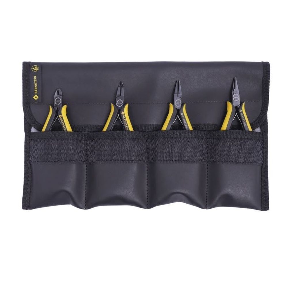 Bernstein 3-960 E. Набор кусачек ESD EUROline в чехле (4 предмета)