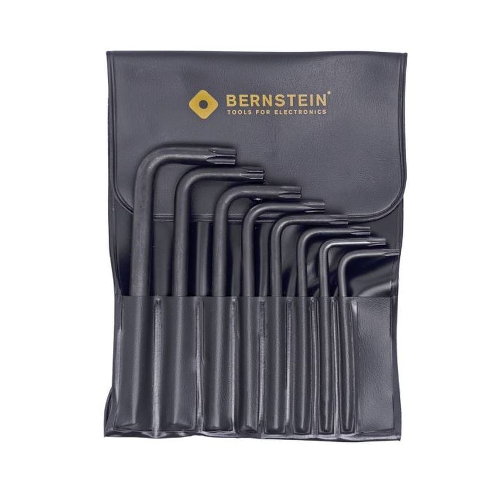 Bernstein 6-995. Набор ключей TORX угловых в футляре (8 предметов)