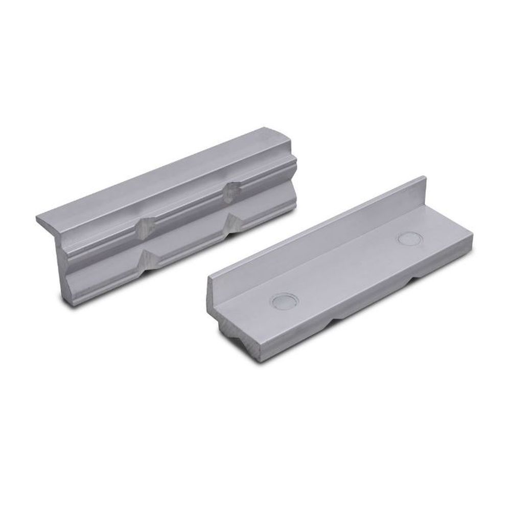 Bernstein 9-900-S9100. Сменные зажимные губки для тисков из алюминия с канавками с магнитом 100 мм (2 штуки)