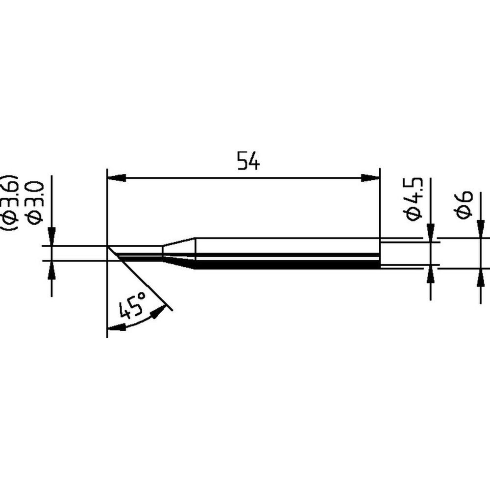 Наконечник ERSA 0162LD