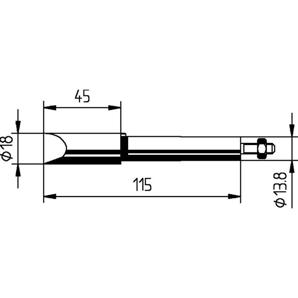 Наконечник Ersa 0202MD