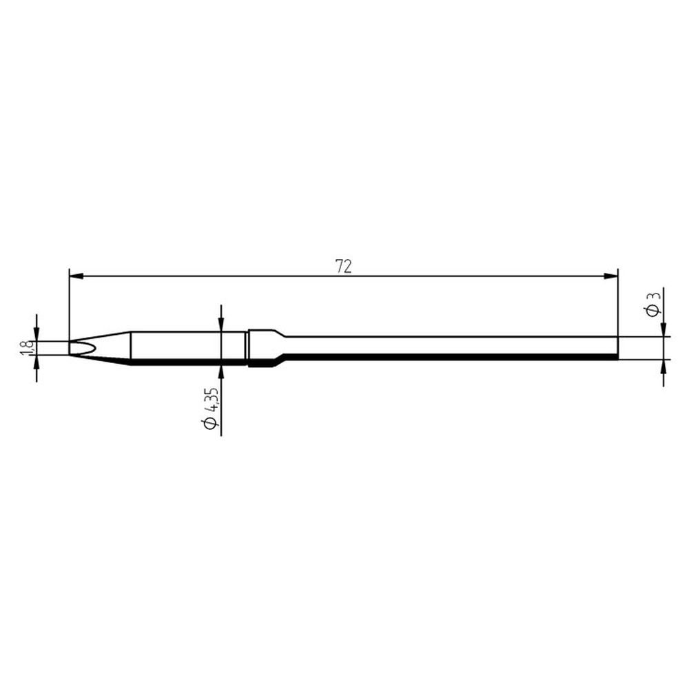 Наконечник ERSA 0212EDLF