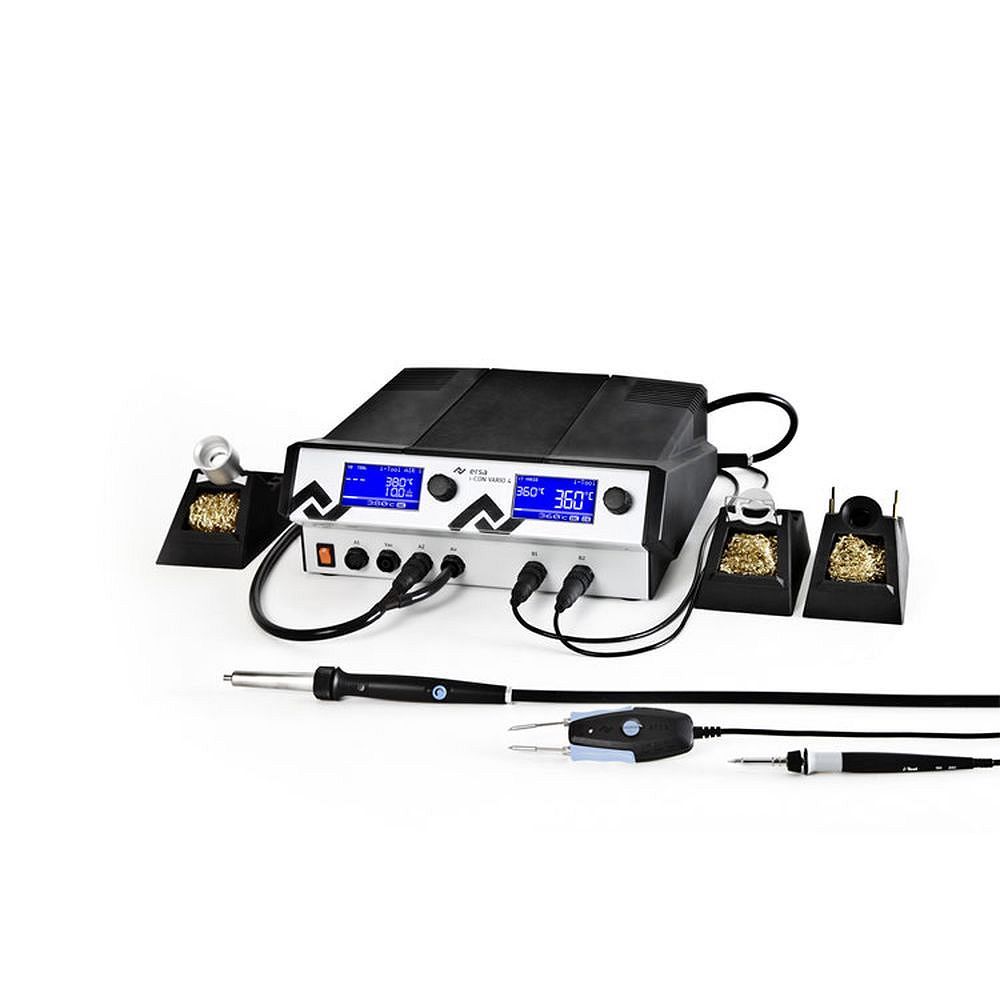 Паяльная станция Ersa i-CON VARIO 4 с инструментами i-TOOL AIR S, i-TOOL и CHIP TOOL VARIO (0ICV4000AIC)