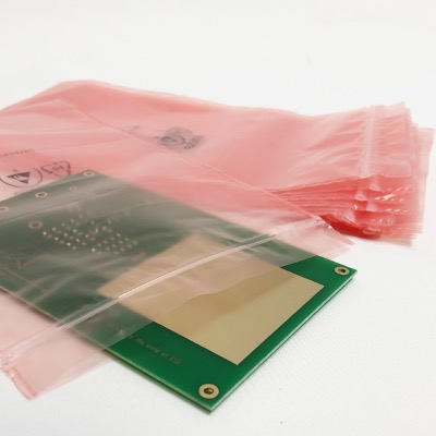 Пакет антистатический рассеивающий SAZ 100х150 40мкм 100 шт. Zip ELS