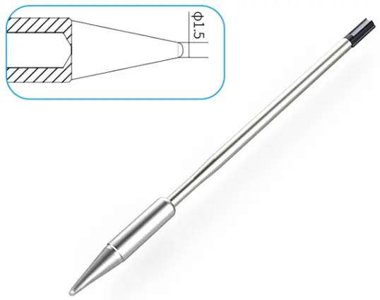 Atten T9150-B. Картридж-наконечник для ST-1509, конус 1.5мм
