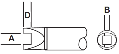 METCAL RCP-SL2. Картридж-наконечник для MFR, CHIP 0805