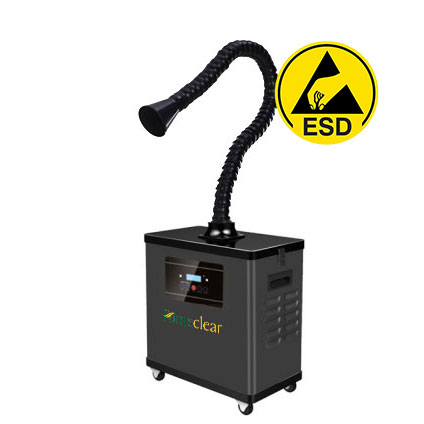 Дымоуловитель антистатический FUMECLEAR FC-1001A с дымоприемником 75мм