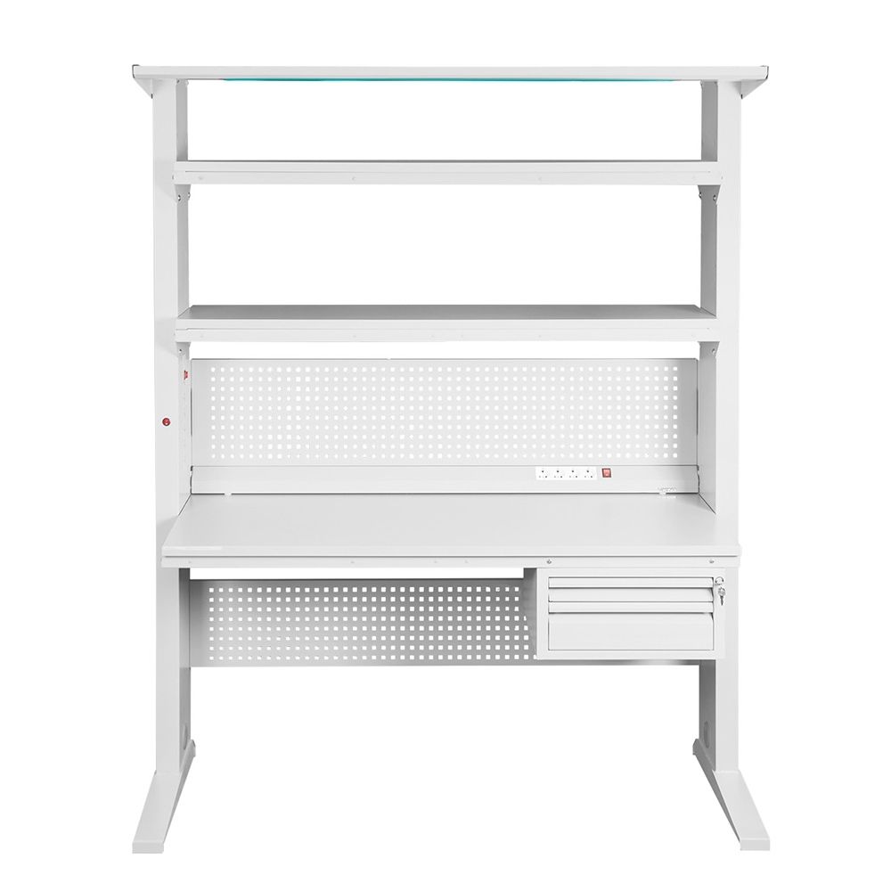 Стол рабочий ГМ Гамма, 1500x700 мм, левый энергоболок