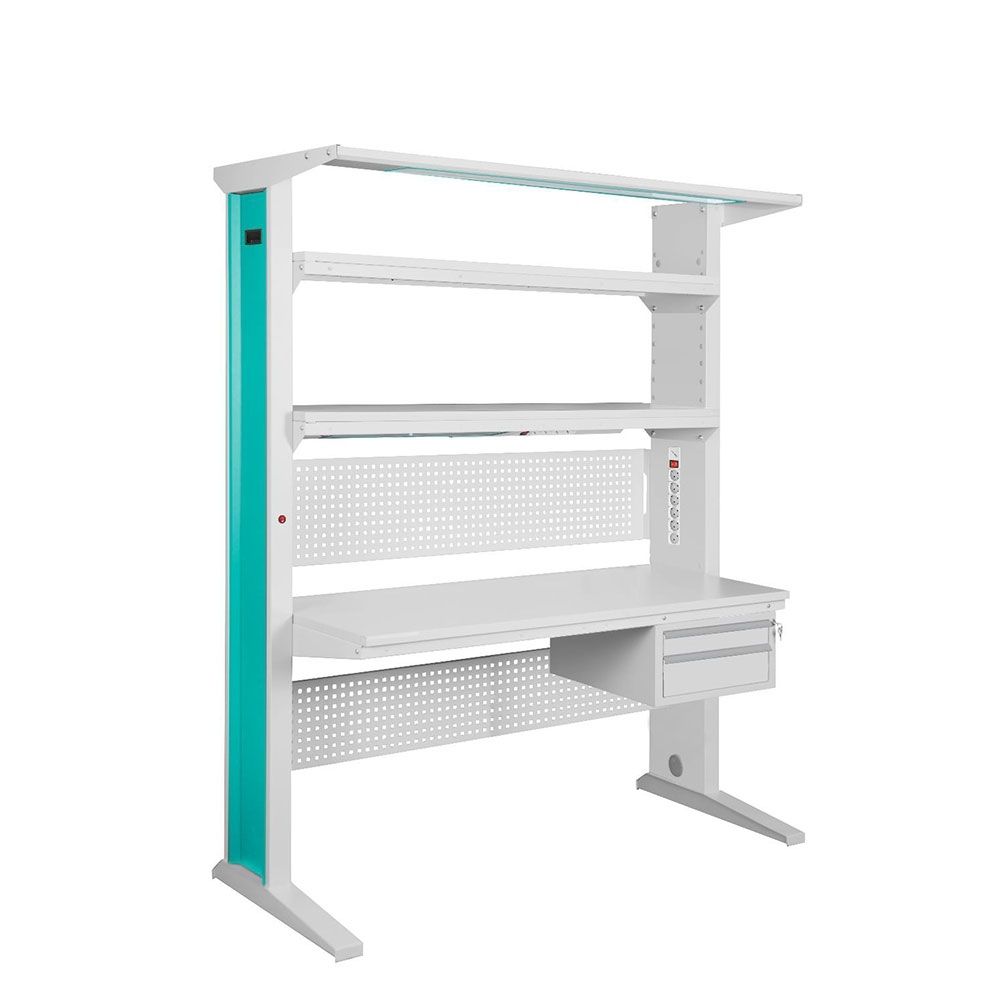 Стол рабочий Viking ГМ Гамма, 1200x700 мм,  правый энергоболок